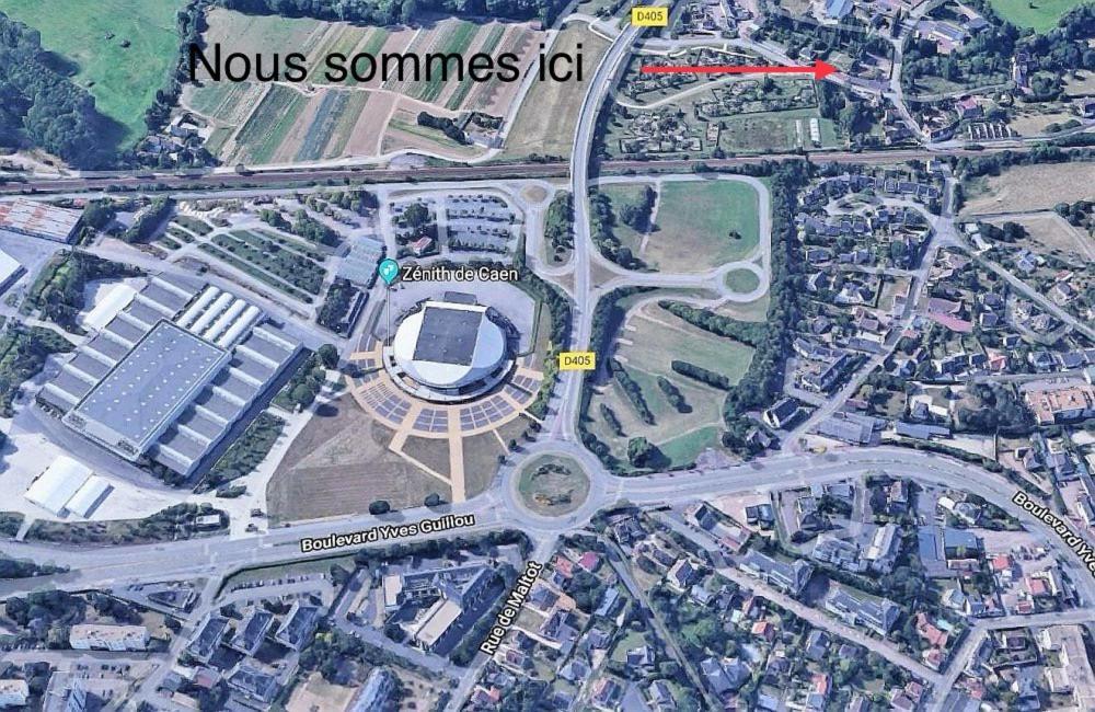 L'odon Ferienhaus Caen